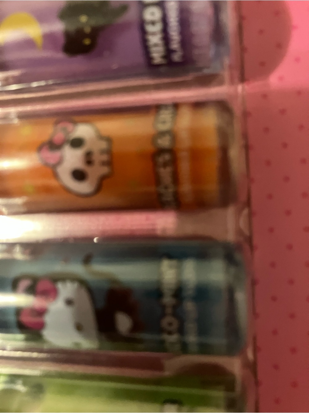 Sanrio Hello Kitty Pink Lip Gloss Set 6 wicked flavors - Picture 8 of 9